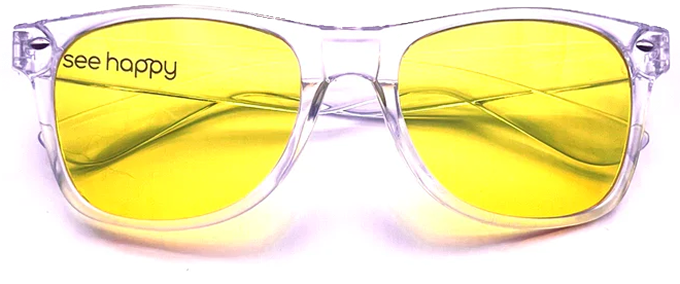 Sunny Yellow therapy glasses